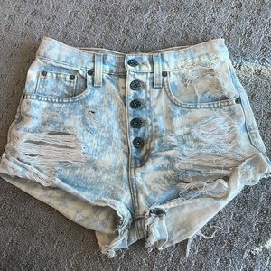 Car Mar denim shorts